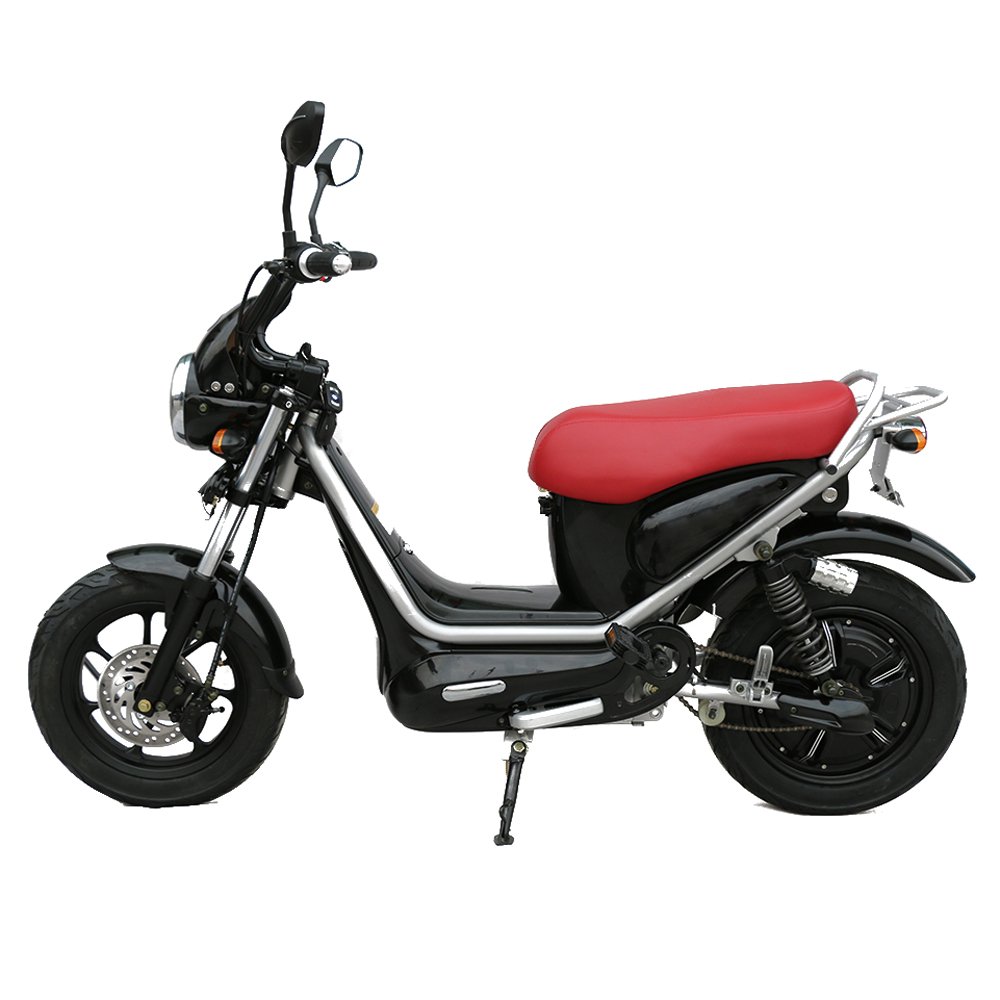 Hot Selling 1000w 1200w High Speed Motor Powered Retro Electric Moped Motorcycle Scooter for Sale