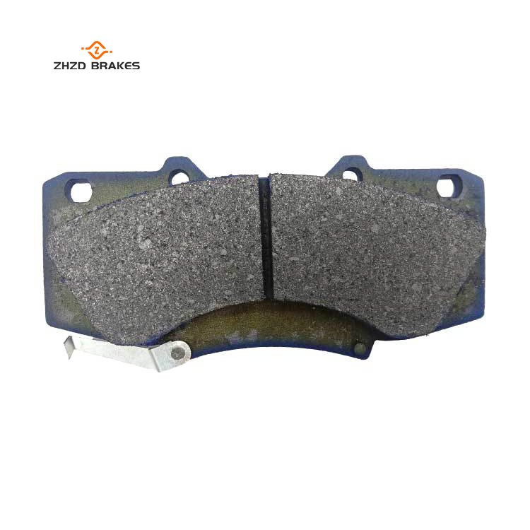 Auto Car Parts Spare Ceramic Disc Front Brake Pads Semi Metallic Ceramic Auto Brake Pads for Toyota Hilux