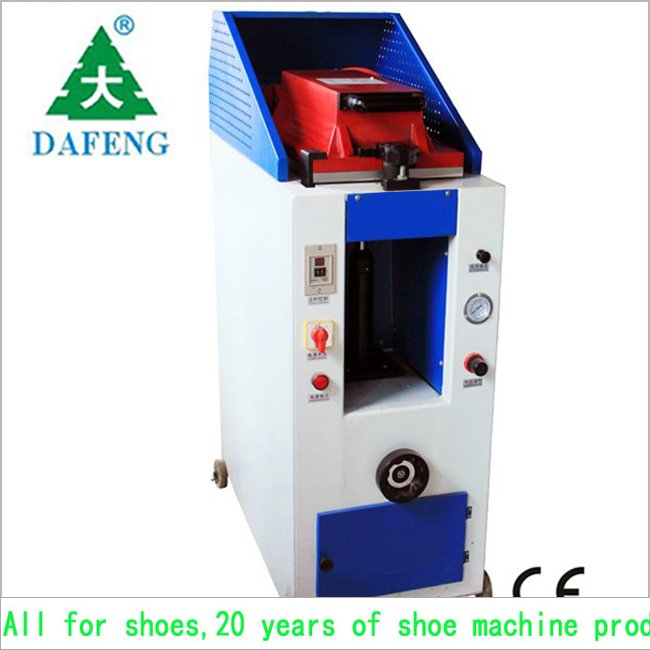 Hot Cover Type Pneumatic Manual Hand Shoes EVA Sole Attaching Press Machine for Sports Shoe Making