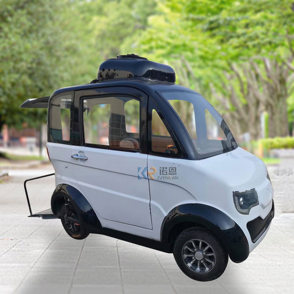 Factory Supply Air-conditioned 4-wheeled Adult Disabled Electric Vehicle Electric Mobility Scooter for the Disabled Elderly