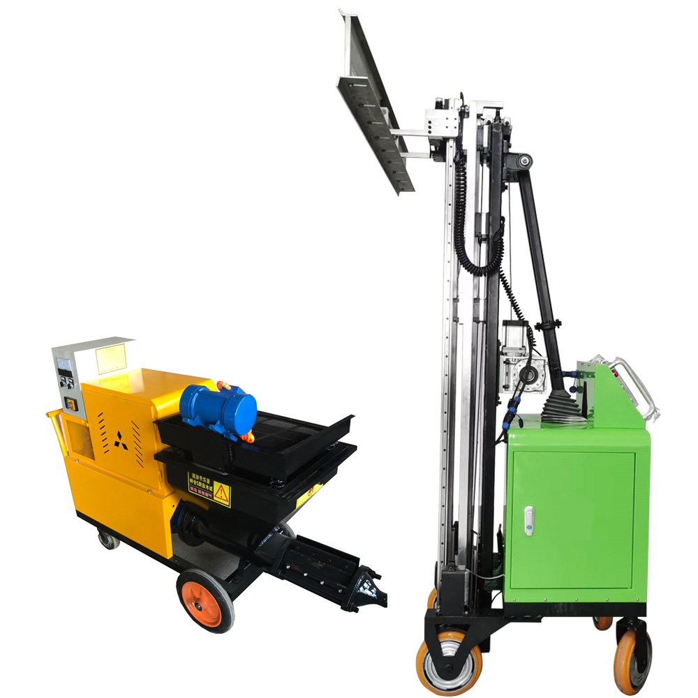 New Design Electric Automatic Spraying Cement Plastering Machine Rendering Machines Wall Plastering Machine