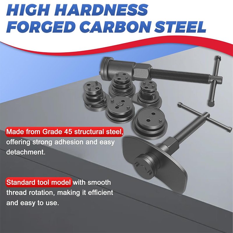 22-Pieces Heavy Duty Disc Brake Piston Caliper Compressor Rewind Tool Set and Wind Back Tool Kit for Brake Pad Replacement Reset