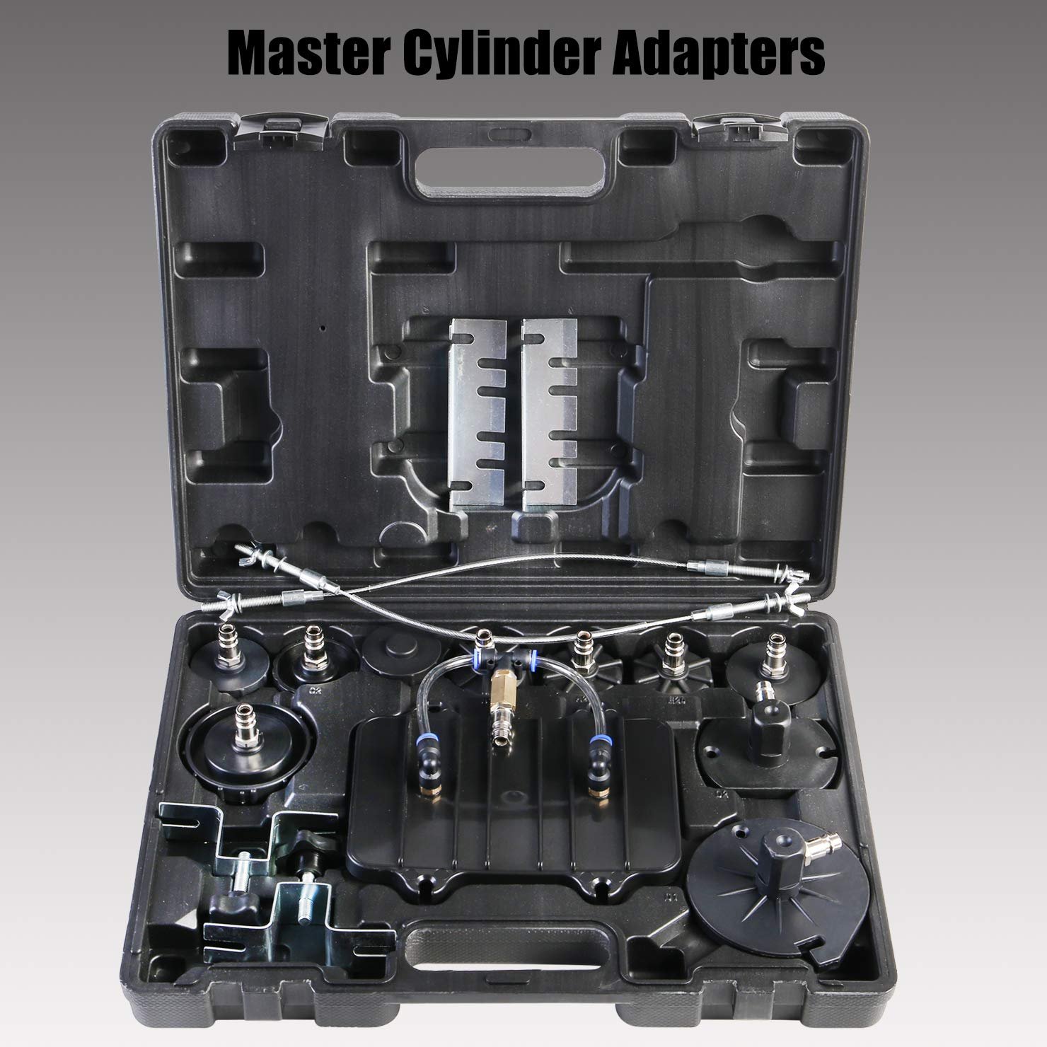 Brake Bleeder Kit Pneumatic Pressure Brake Clutch Fluid Bleeding Tool Set