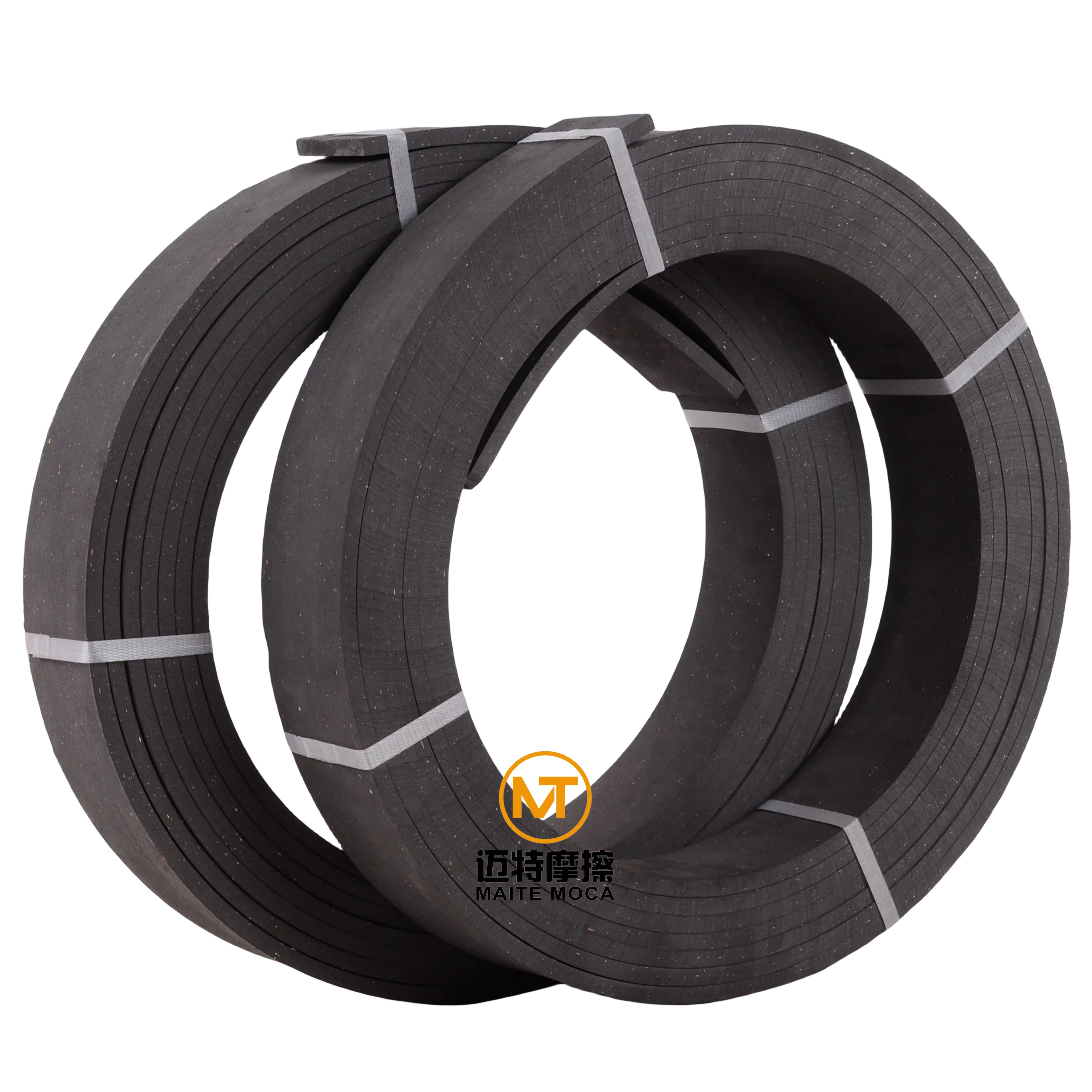 6mm Black/Grey Asbestos Free Flexible Molded Roll Linings Rubber Based Flexible Brake Lining Rolls