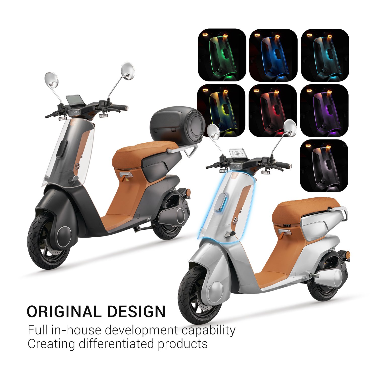 EV Two Wheeler Bicycle 48 V 26Ah Lead Acid E Moto Electric Scooter Motorcycle Battery Operated Moped