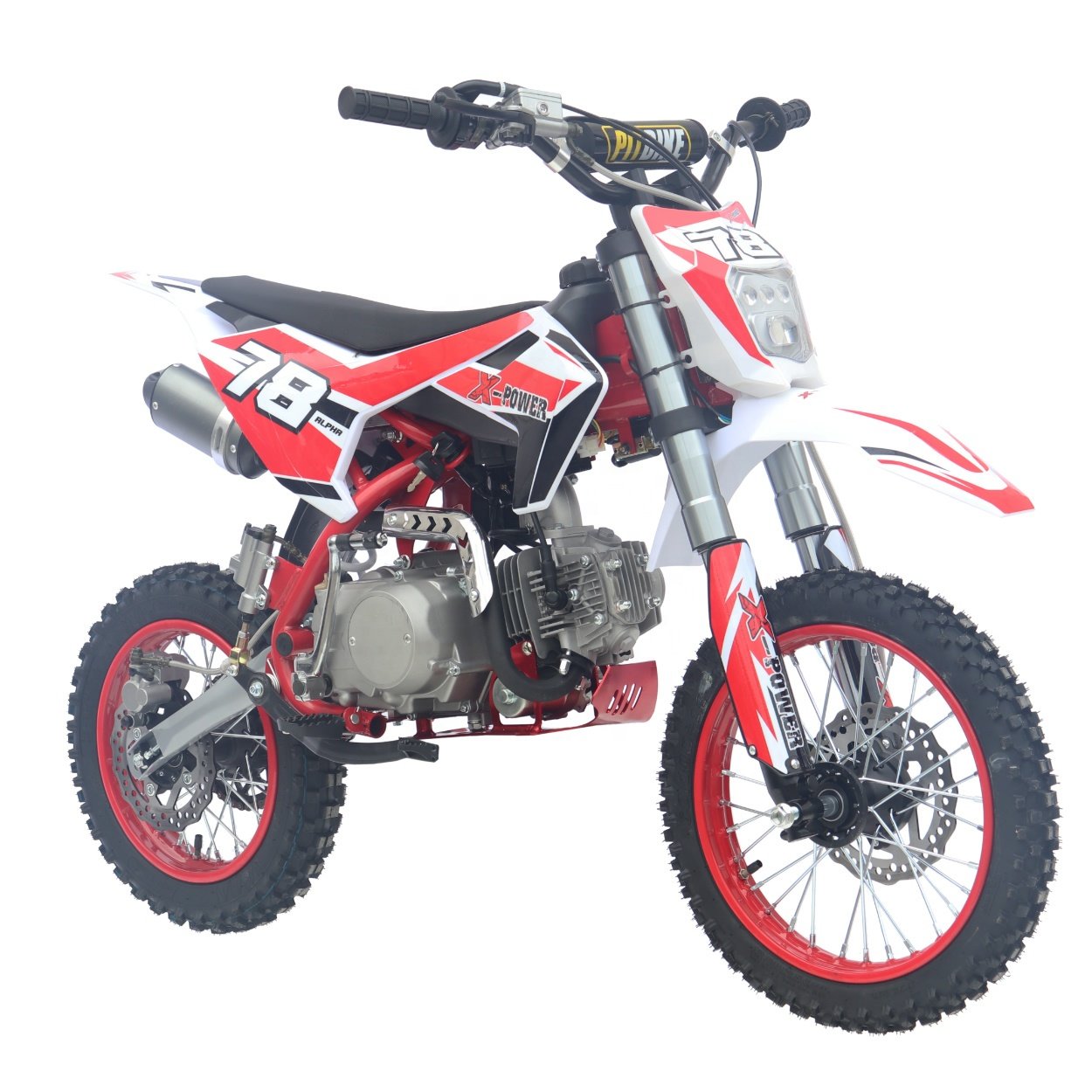 D7-18 Off-road Motorcycles Motorbike Cross Pocket Bike Pit Bike 4 Stroke Engine Gas 125cc Dirt Bike for Sale