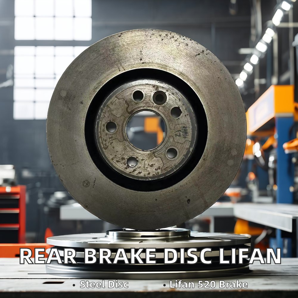 Auto Parts Front Steel Brake Disc Rotor for Lifan 520/Lifan Breez Hilux