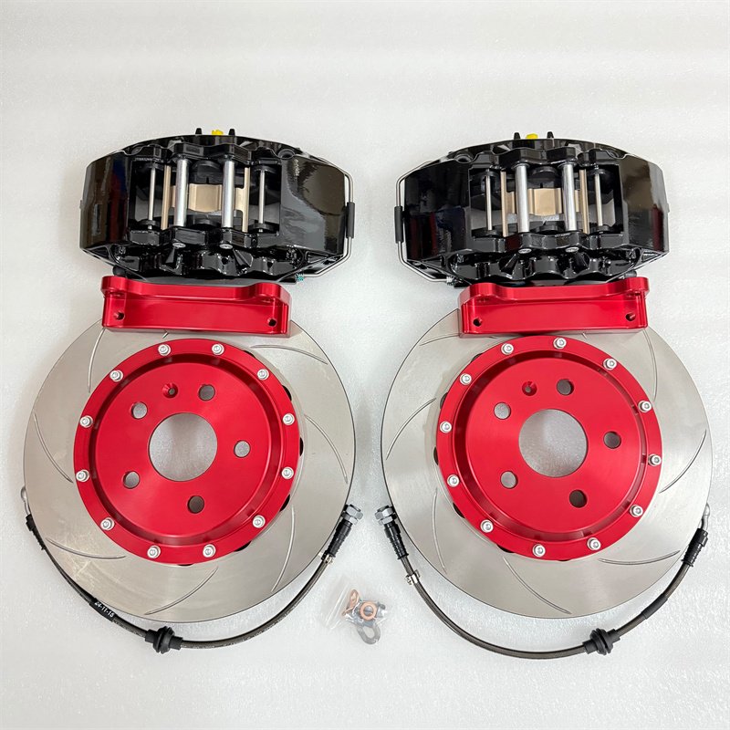 Jekit 9040 6-Pot Brake Caliper with 362x32 Rotors Fit for Front 370Z Rim 19