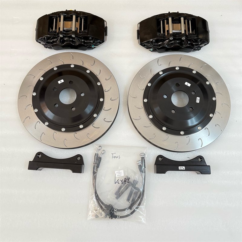 Jekit 9040 6-Pot Brake Caliper with 362x32 Rotors Fit for Front 370Z Rim 19