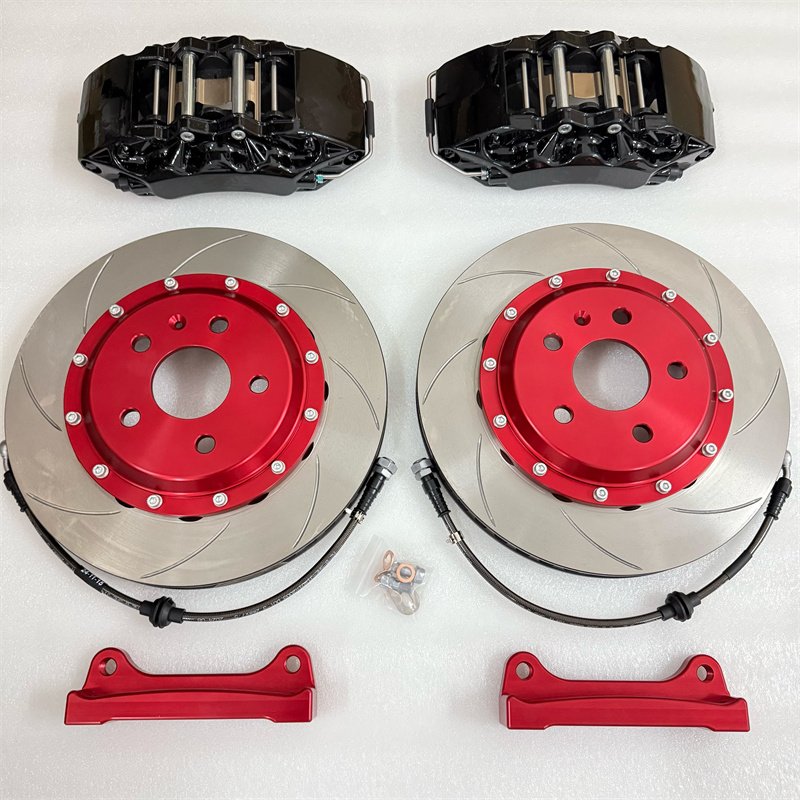 Jekit 9040 6-Pot Brake Caliper with 362x32 Rotors Fit for Front 370Z Rim 19