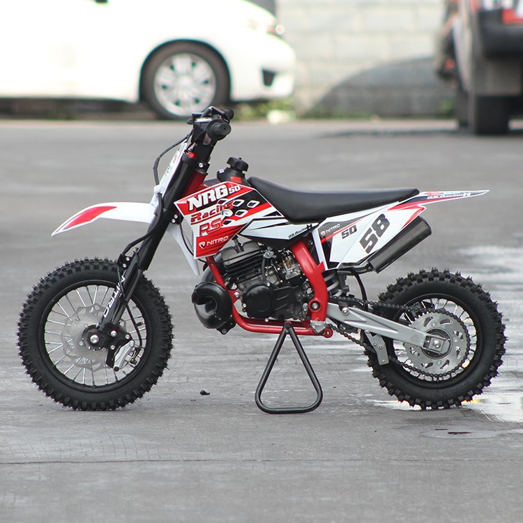 Double Hydraulic Brake Kick Start Single Cylinder air Cooled Engine 49cc 50cc 2 Stroke Dirt Bike