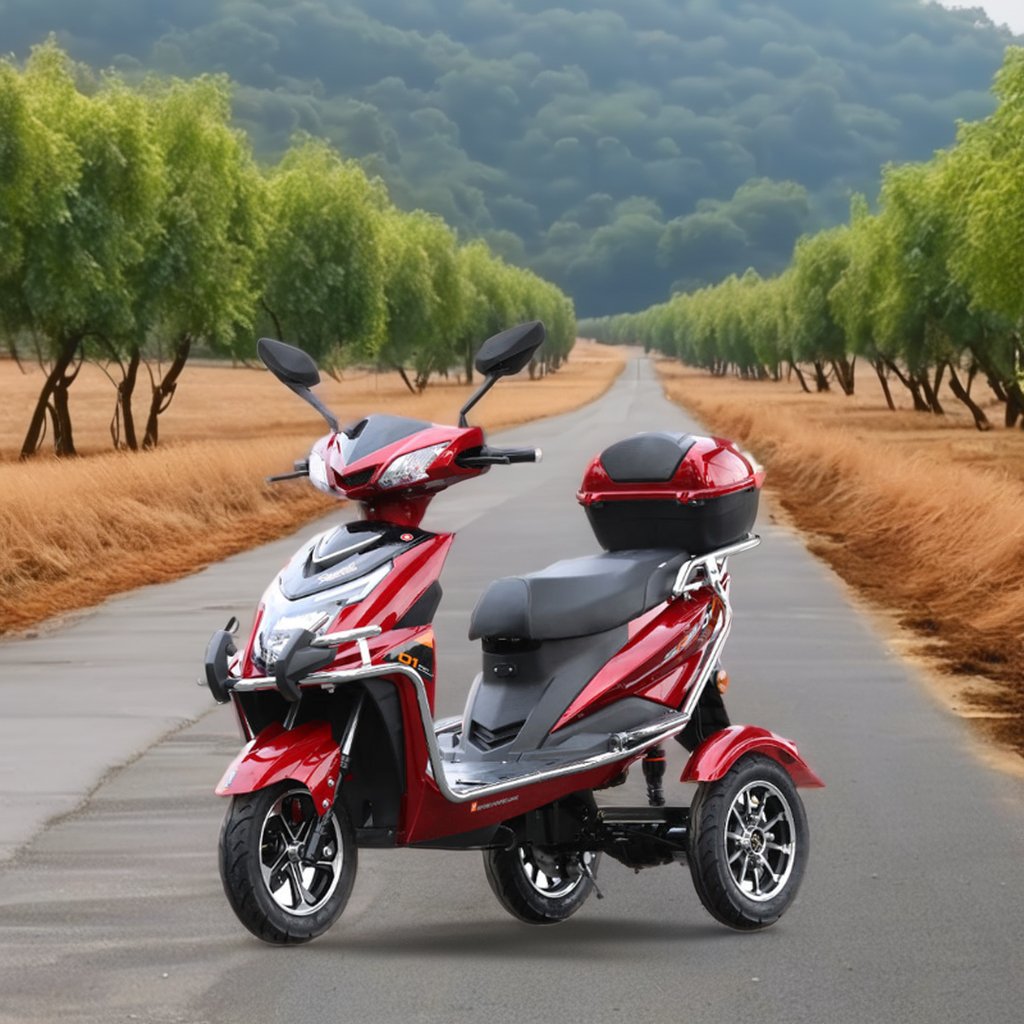 Hot Selling 48V 3 Wheels Electric Tricycles Electric Scooters for Adults