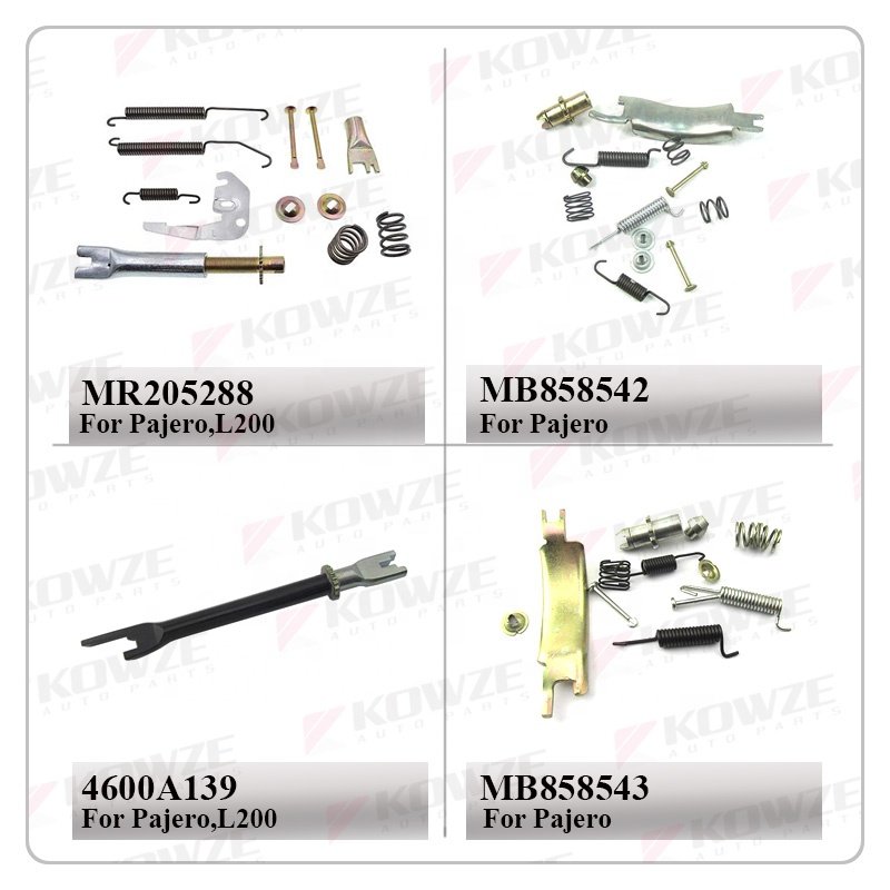 Auto Brake Systems Car Parking Brake Repair Fitting Adjuster Rear Brake Shoe Repairing Kit for Toyota Mazda Nissan Mitsubishi