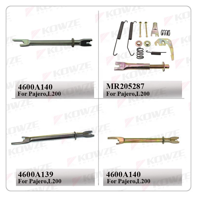 Auto Brake Systems Car Parking Brake Repair Fitting Adjuster Rear Brake Shoe Repairing Kit for Toyota Mazda Nissan Mitsubishi