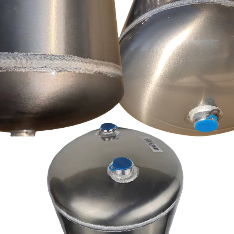 Brake air tank Manufacture Reservoir 60L Customized Aluminium Air Storage Tank
