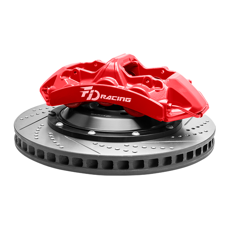 Customized High Performance Ceramic Brake Pads 6 Pot Caliper 6 Piston Brake Kit Ns6 for Dodge Charger Ram 1500 Big Brake Kit