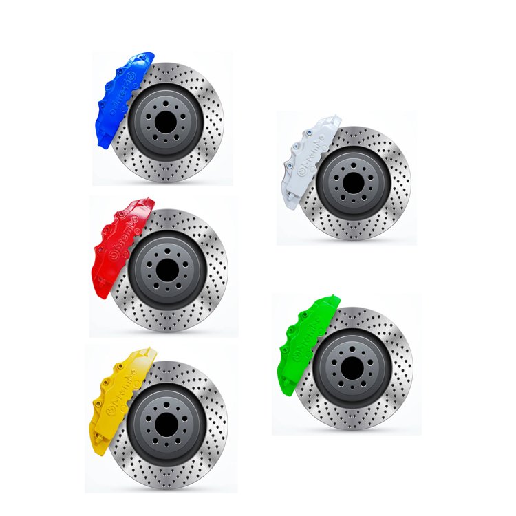 Multi-colors Excellent Protection Effect Heat Resistance Metallic High Heat Caliper Spray Paint