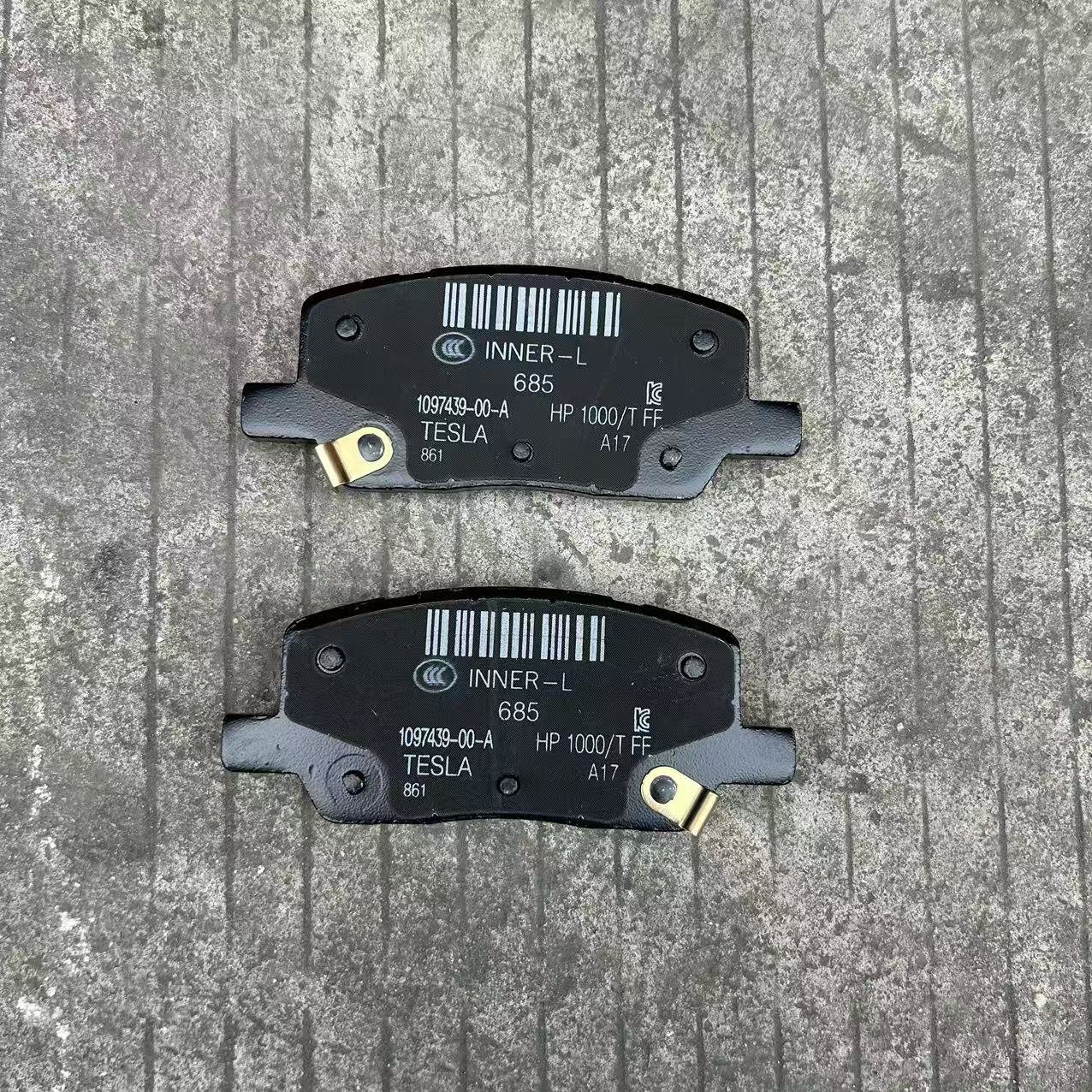 Front Disc Brake Pads for Tesla Model X and Brake Disc 1097416-00-A 1055066-00-C Brand New Made in China