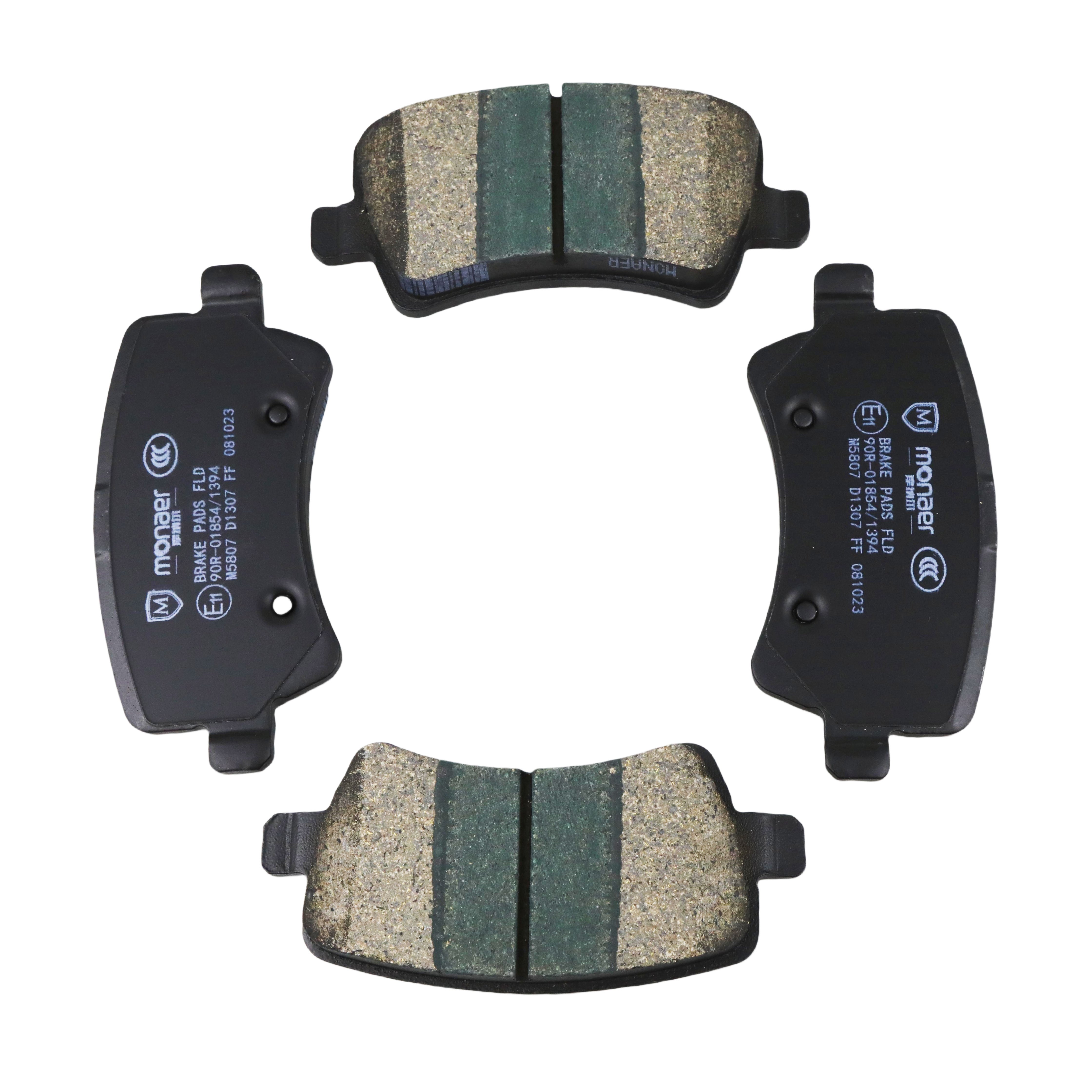 Monaer Brake Pads D1307 Ceramic Front Disc Brake Pad for Land Rover/ Ford/VOLVO