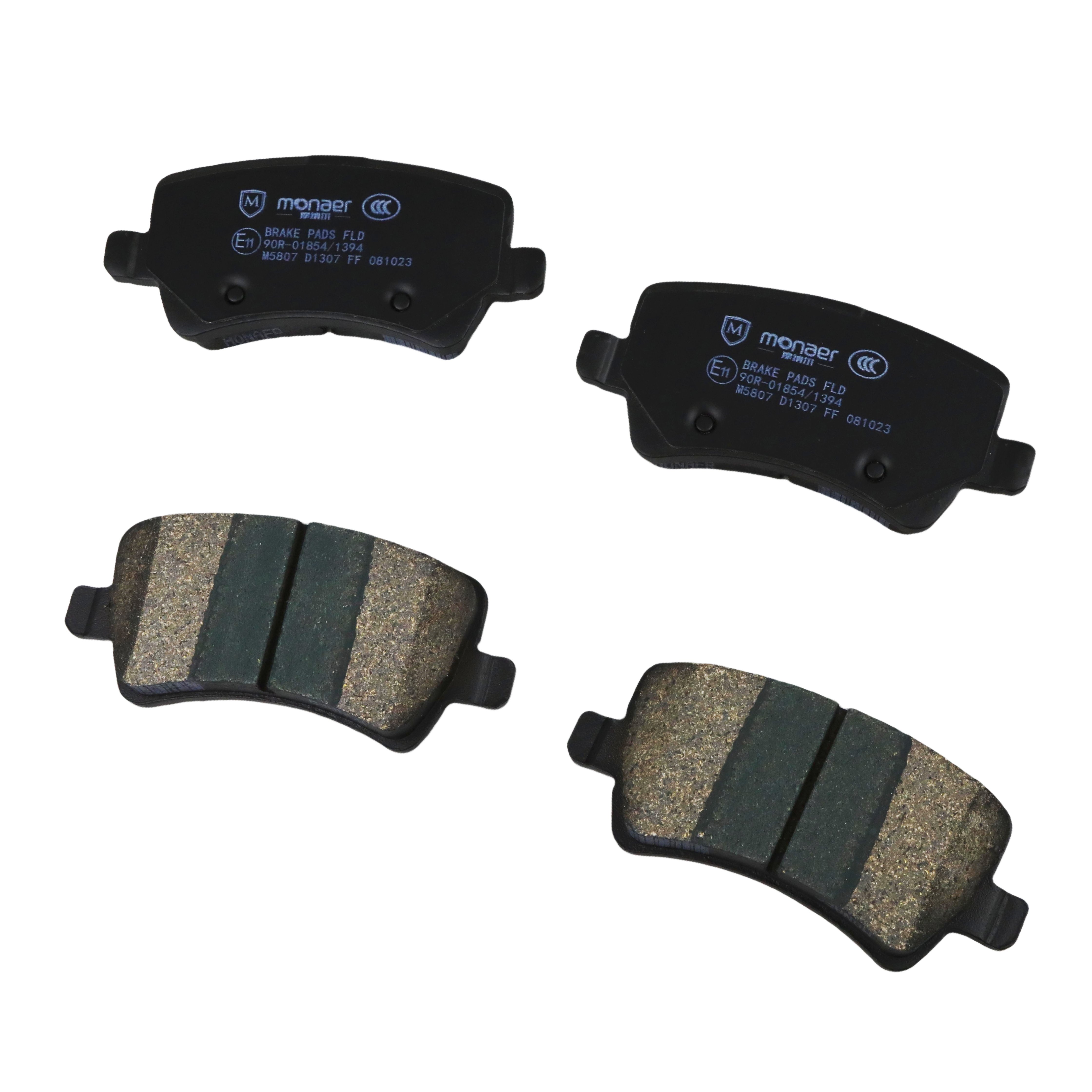 Monaer Brake Pads D1307 Ceramic Front Disc Brake Pad for Land Rover/ Ford/VOLVO