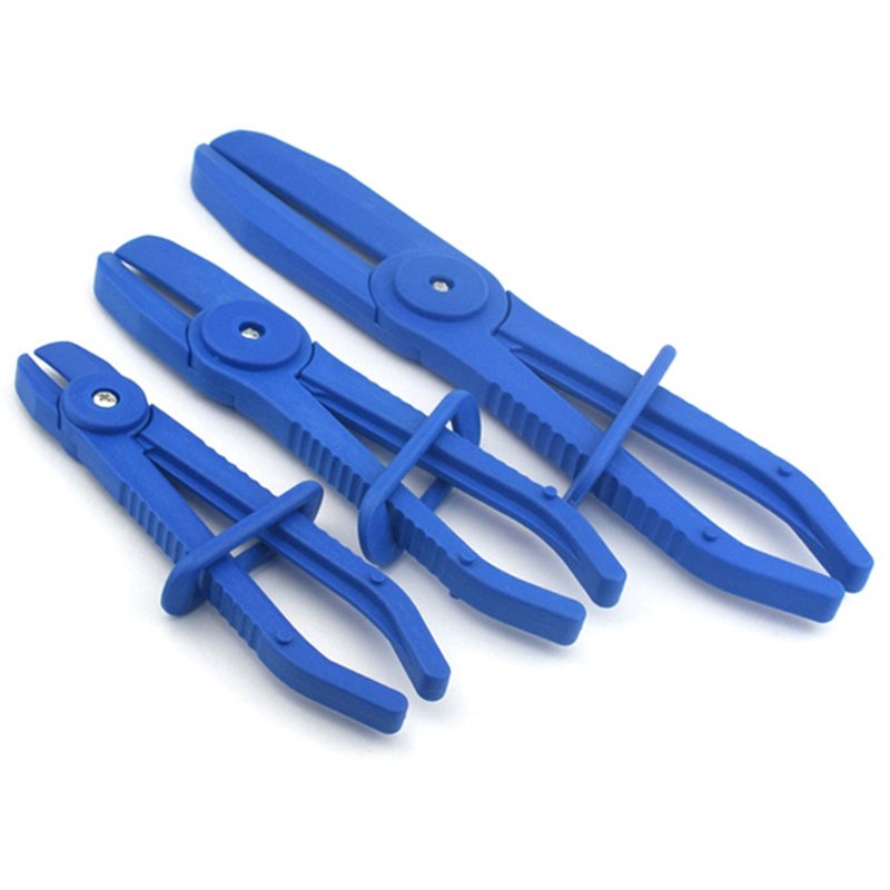 Plastic Hose Clamp Pliers Straight 90 Angled for Brake Fuel Coolant Radiator Hose Gas Line