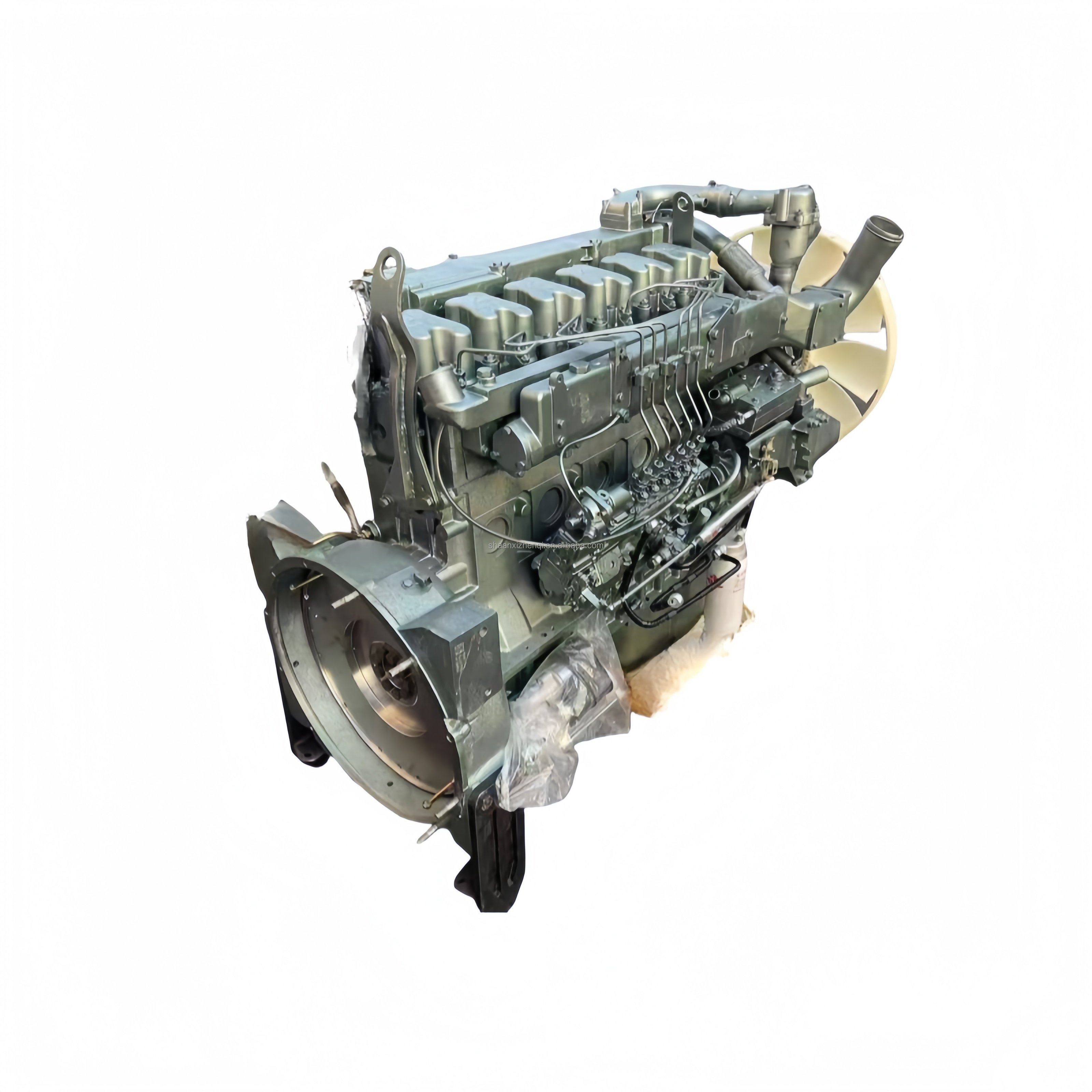 1000889077 Dual Cylinder Air Brake Compressor for Truck Parts Howo Man Weichai WP10H Shaanxi FAW Volvo