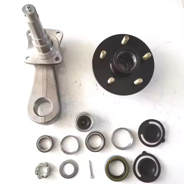 Brake Drums 5 bolt 4.5 for Trailer Axle 3500lbs Trailer Hub Kit