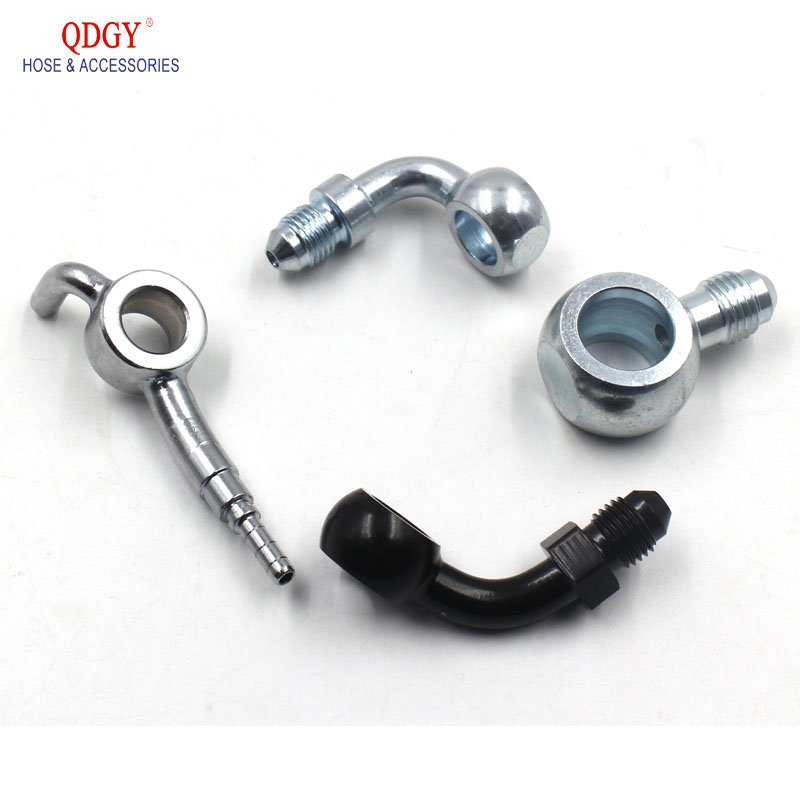 Auto Brake Hoses with Hydraulic Front and Rear Brake Line Fuel Brake Hose Flaring Conduit Fitting Copper Pad Sleeve and Bolt