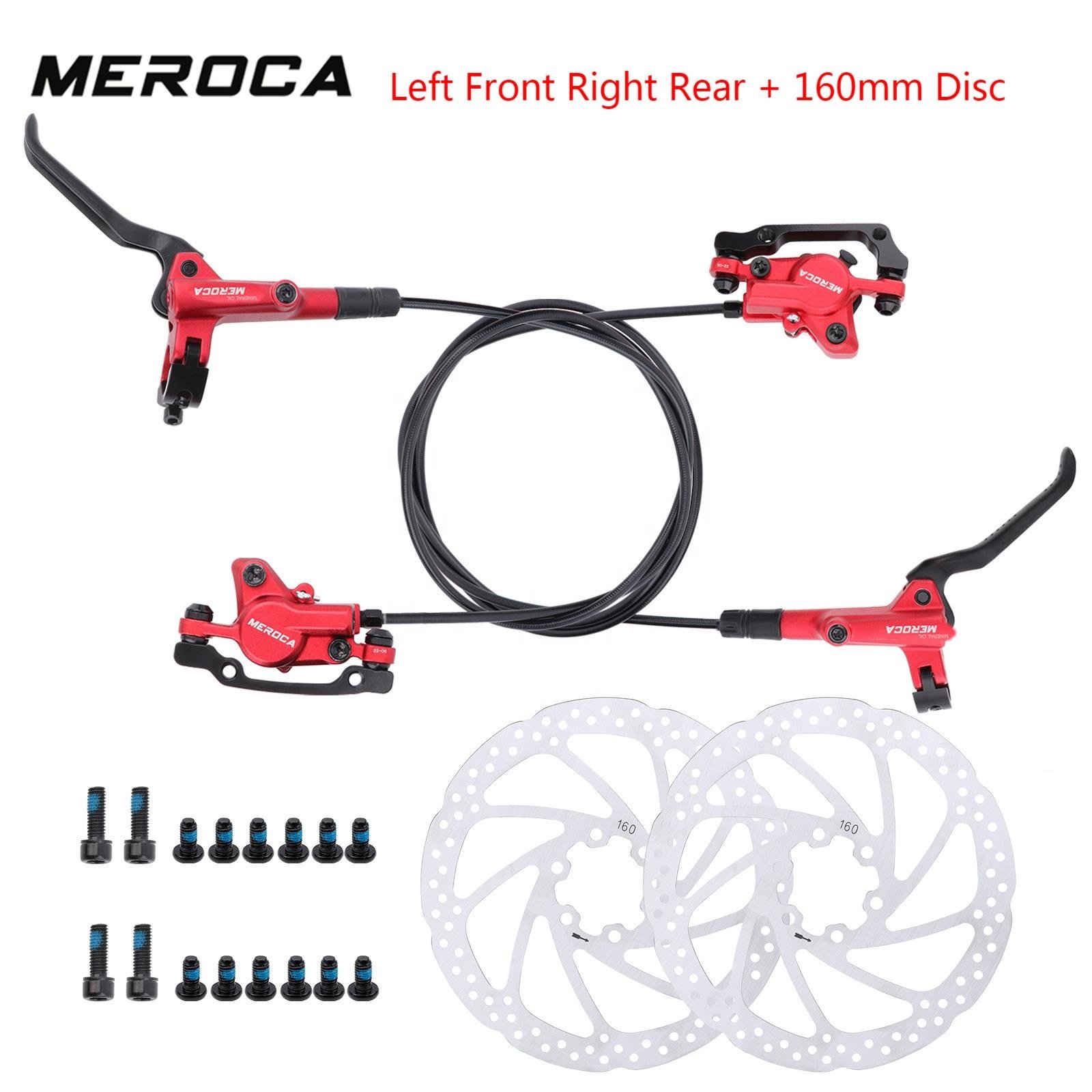 China Factory Mountain Bike Hydraulic Disc Brake Left Front Right Rear Bicycle Hydraulic Oil Disc Brake Bilateral Brake