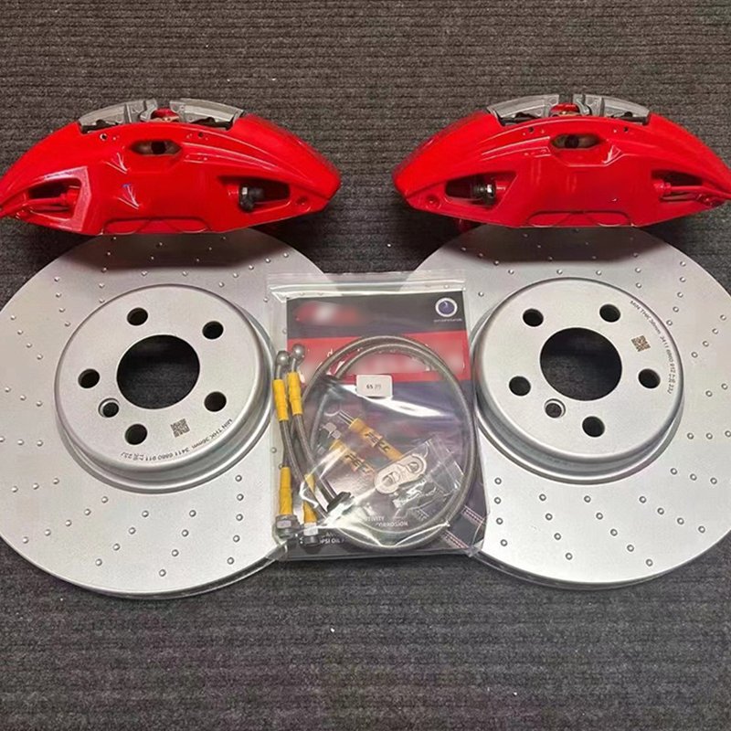 Upgrade Car Brake Kits 9040 355mm 362mm 380mm.6 Pistions by Forging 18 Inches Brake Disc Racing Modified Brake Calipers Kits