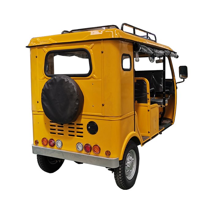 Tricycle Taxi Moto 9 Seats 200cc Gasoline Tricycle 3 Wheel Motorcycle With Cabin
