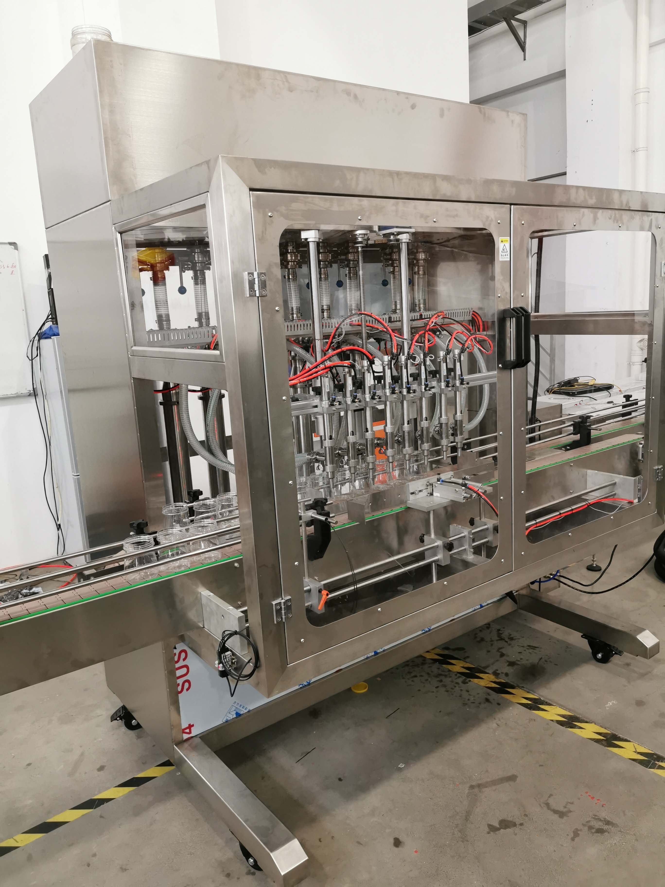 1 to 5 Liter Plastic Bottle Automatic Freezits Liquid Oil Filling Machine Jar Sealing Machine Can Filling Sealing Machine
