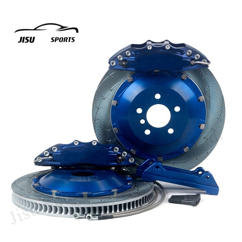 Big Caliper Kit 6 Pistons 18inch 670 Braking Full Set for BMW F10 G30 Audi Q7 Escalade cadillac 2007 Tesla Tank 300