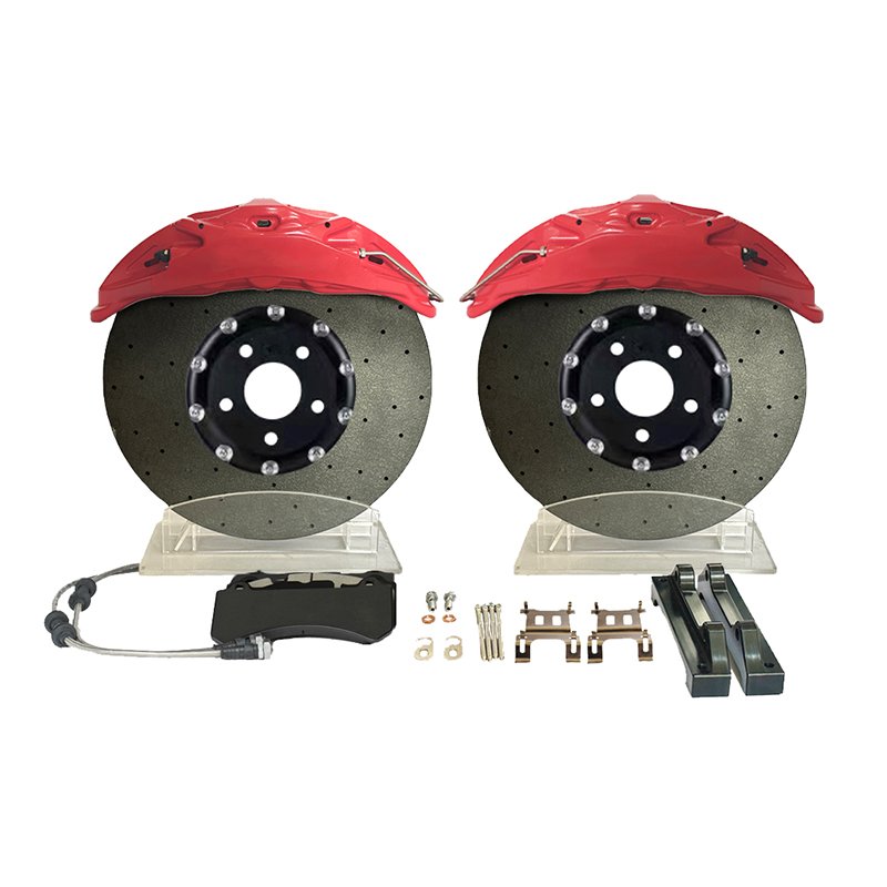 Two Sets of 6082 Aluminum Alloy Automotive Calipers for Front Wheels for 2023 RAM 1500