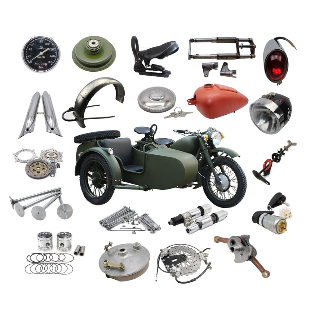 K750 Front Motorcycle Hub Covers Comp With Brake Shoes32HP 32HP for 750cc Motorcycle Parts