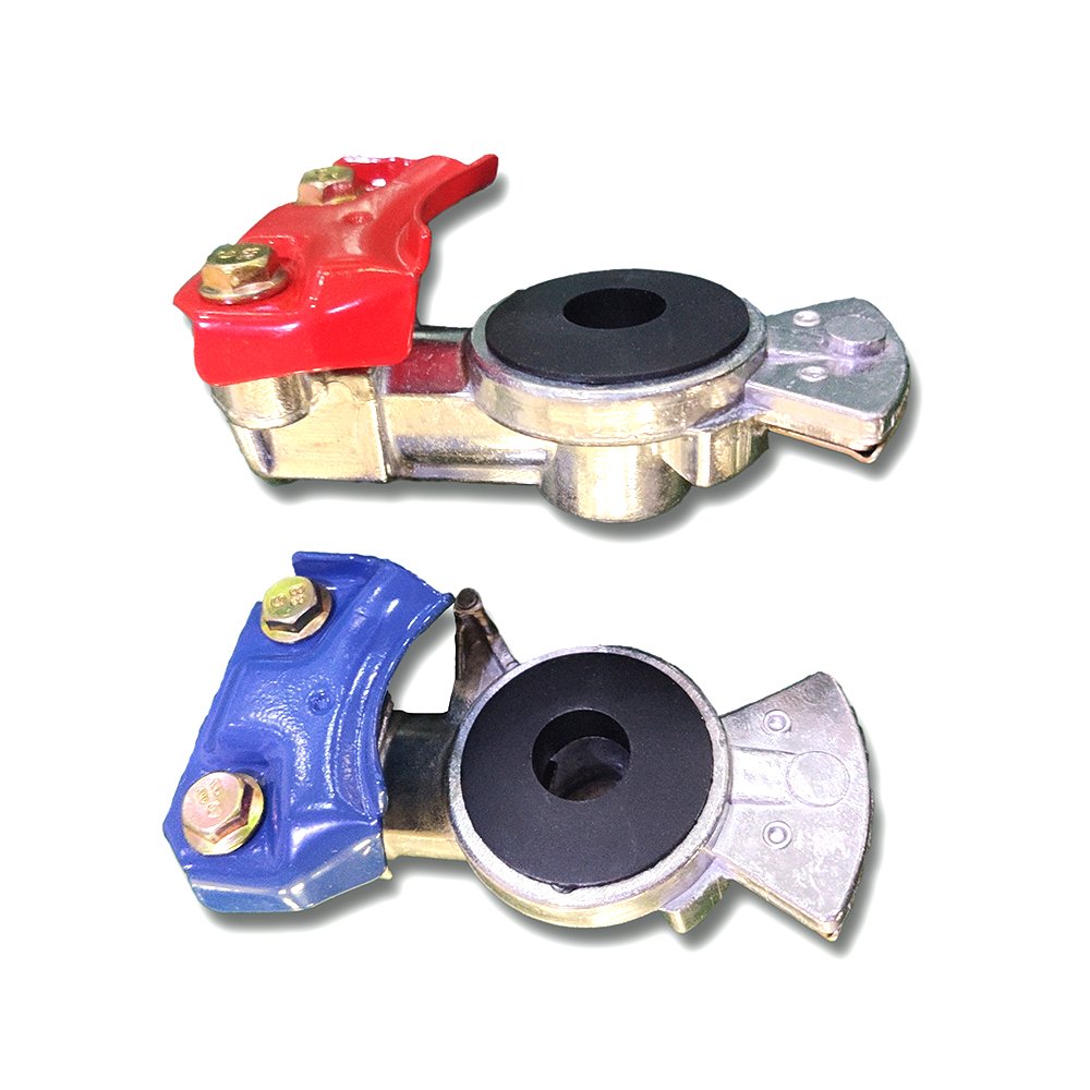 12FT 3 in 1 ABS Air Lines,7 Way Air Power Line with Glad Hand & Extension Grips Air Brake Lines for Trailers Semi Trucks