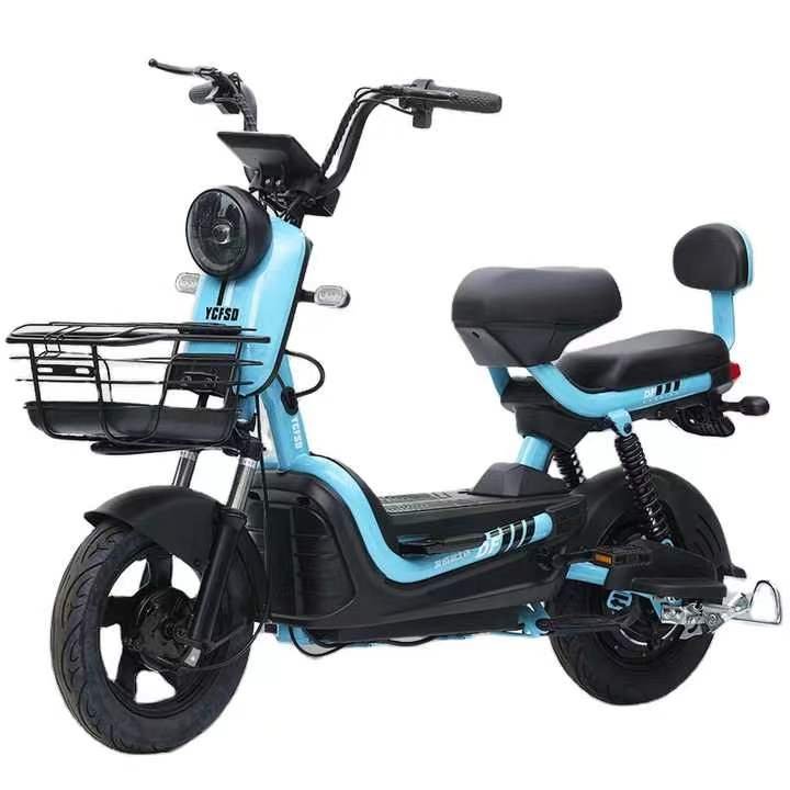 Factory Wholesale 500W 60V 20Ah Powerful Two Wheels Pedals Adult Electric Scooter Bike Hidden Battery Long Range Max LED Lights