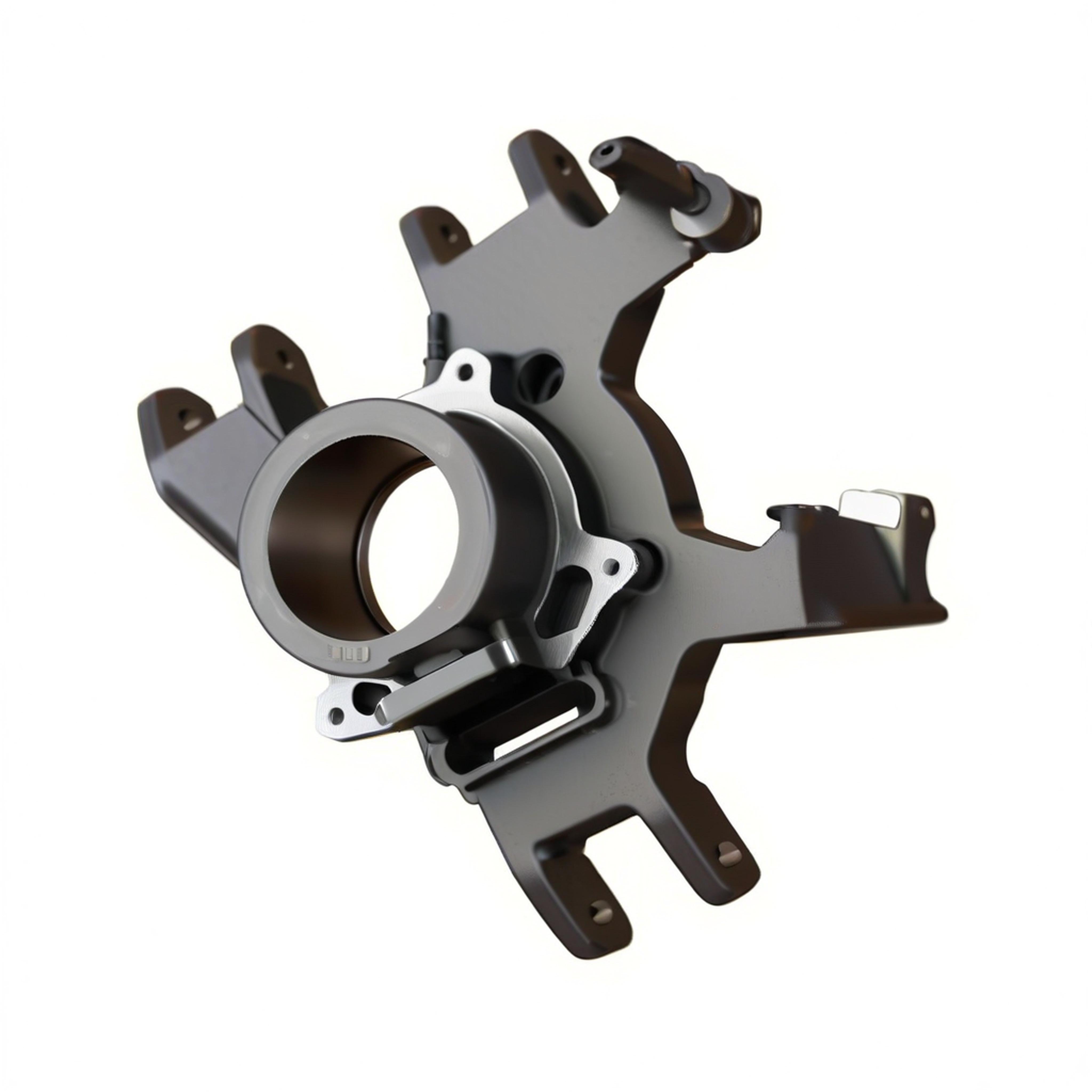 High Quality Ductile Iron Automotive Parts Engine Block Casting Brake Caliper Housing Sand Casting Industrial Use Good