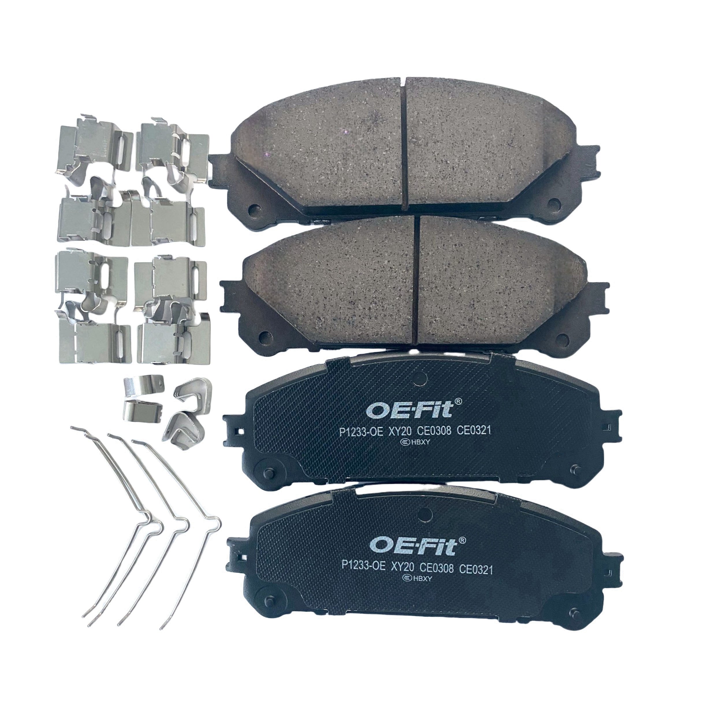 D1324-8436 Hot Sale Car Brake Pad Ceramic Formula Front Best Car Brake Pad for Toyota Lexus