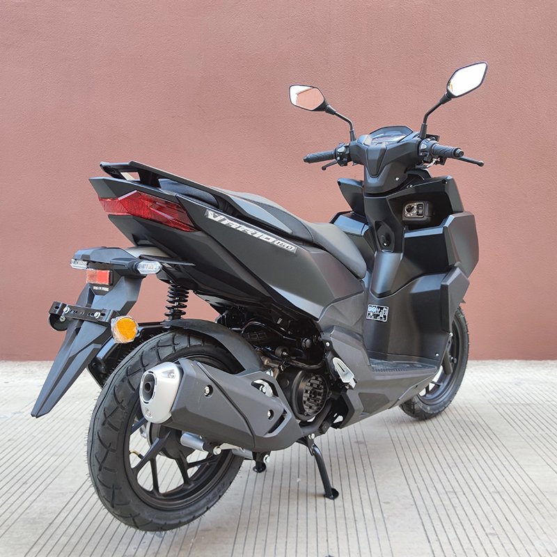 Hot Selling 150cc Gasoline Moped & 150cc Gas Scooter Fast Speed Two-Wheel Motorcycle with 4 Stroke Engine Drum & Disc Brake