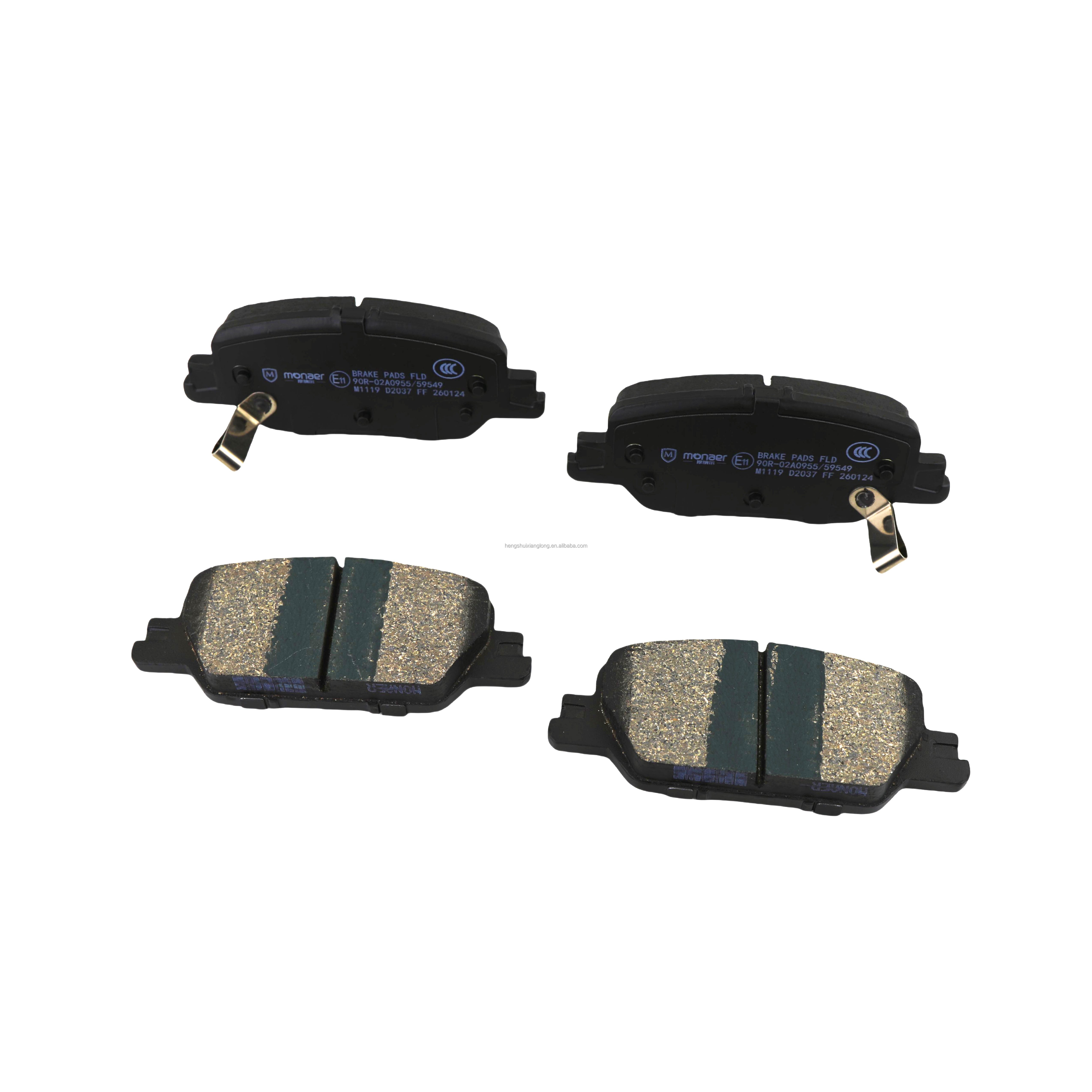 43022-THA-H00 Wholesale Ceramic Brake Pads Auto Brake Pads High Performance Rear Brake Pad D2037 for HONDA
