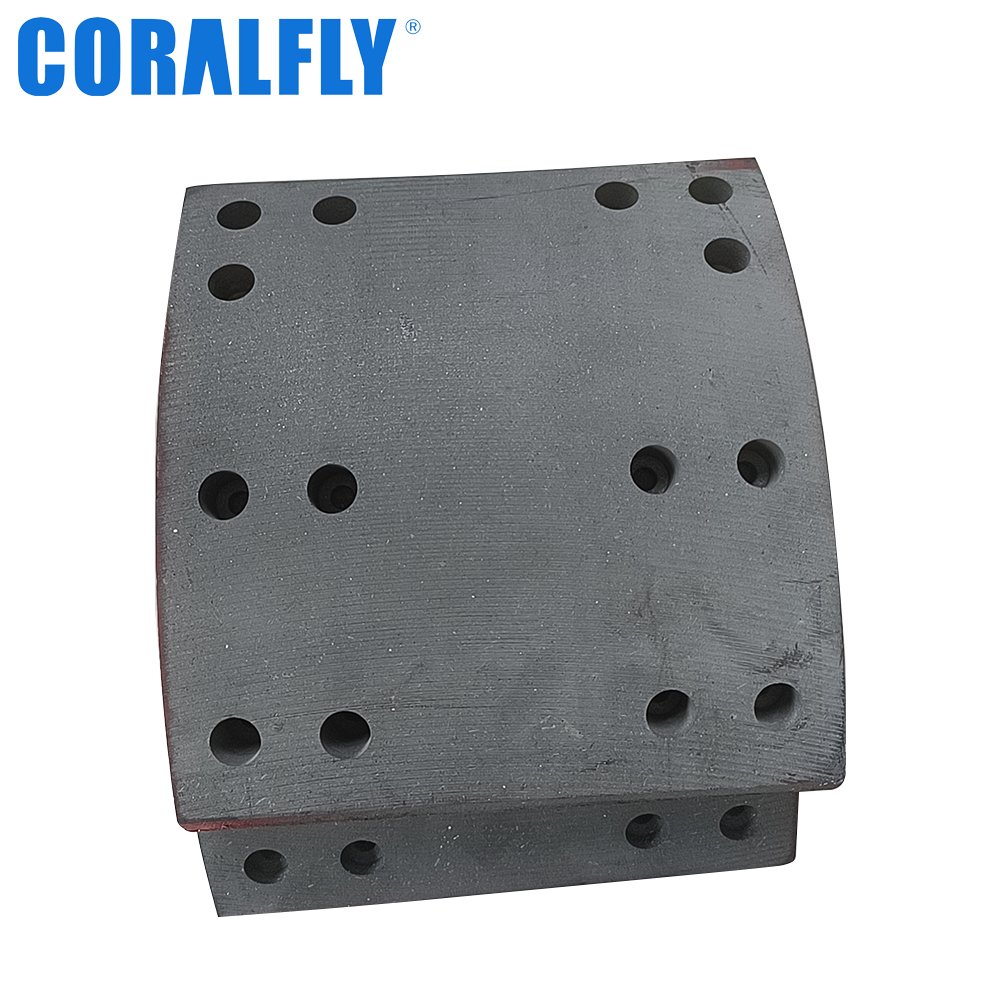 Lead the Industry China Wholesale 4515 19037 Truck Brake Lining for ROCKWELL 21200790B 21200791B