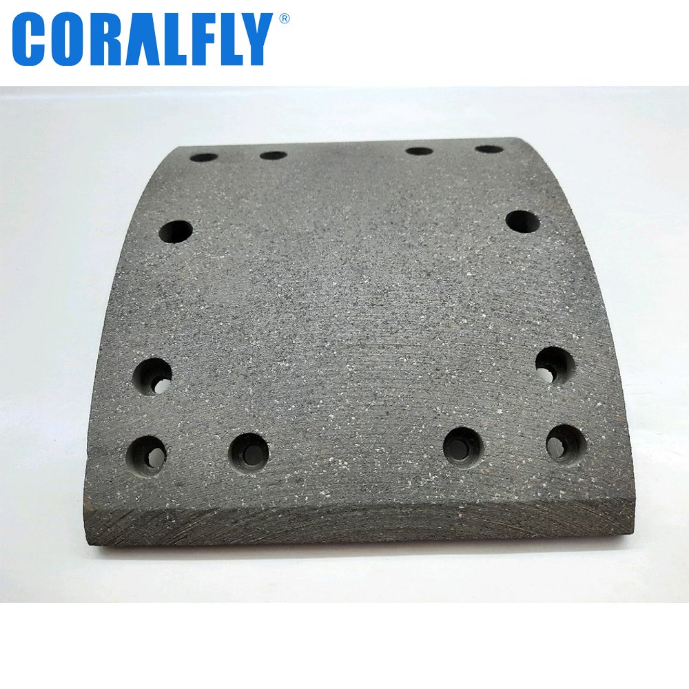 Lead the Industry China Wholesale 4515 19037 Truck Brake Lining for ROCKWELL 21200790B 21200791B
