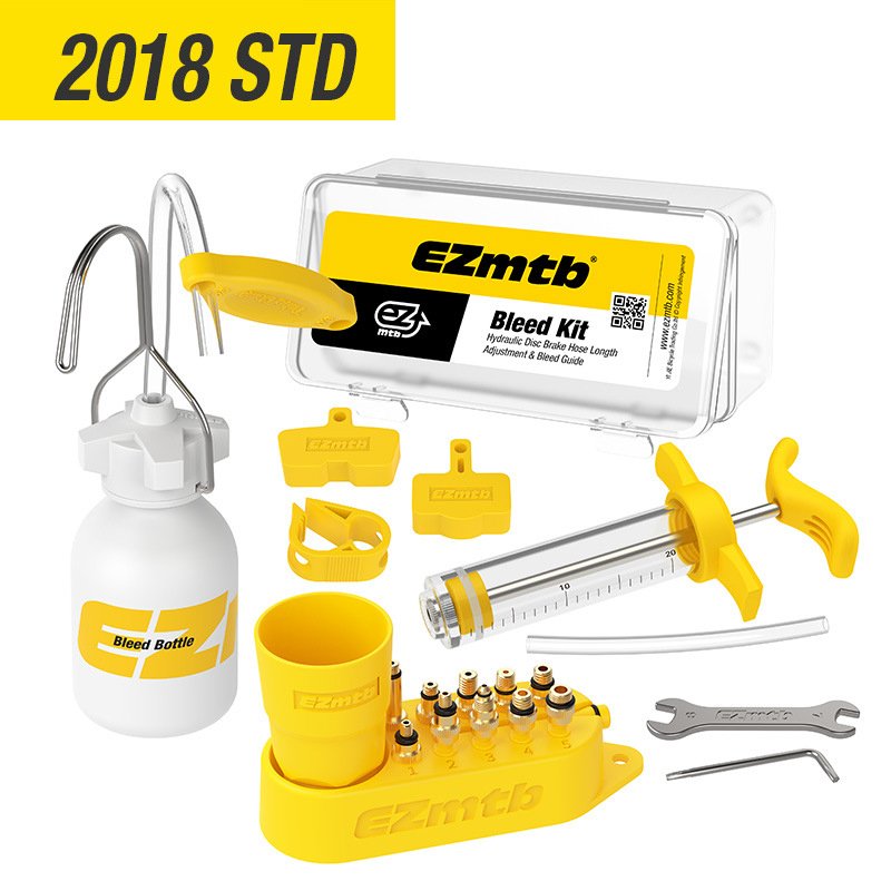 Ezmtb Bleed Kit Universal Bike Hydraulic Disc Brake Oil Brake Bike Bleeding Kit Tools Bike Repair Tool