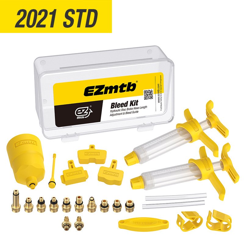 Ezmtb Bleed Kit Universal Bike Hydraulic Disc Brake Oil Brake Bike Bleeding Kit Tools Bike Repair Tool