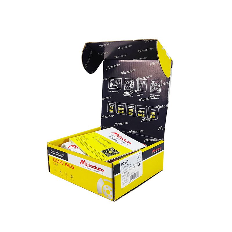 M2127 D1612 Rear Brake Pad for Ford Terrano Ceramic Semi Metal D1612 Factory High Temperature Resistance Original Quality Pad