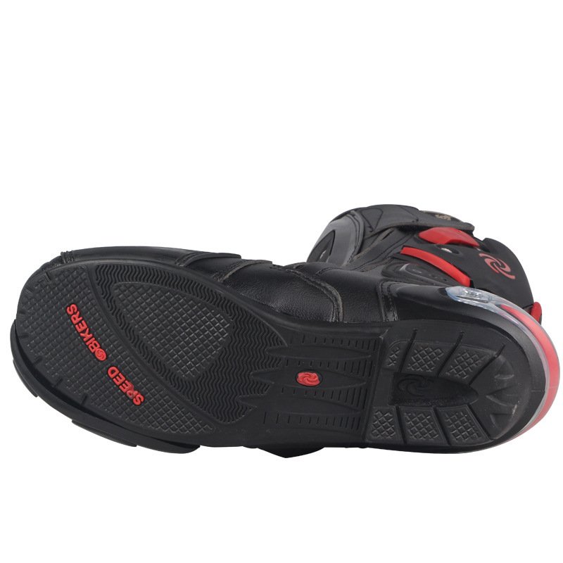 New Professional Motocross Riding Boots Children Young Men Motorcycle Motorbike Racing Shoe Cool Shoes for Boys and Girl