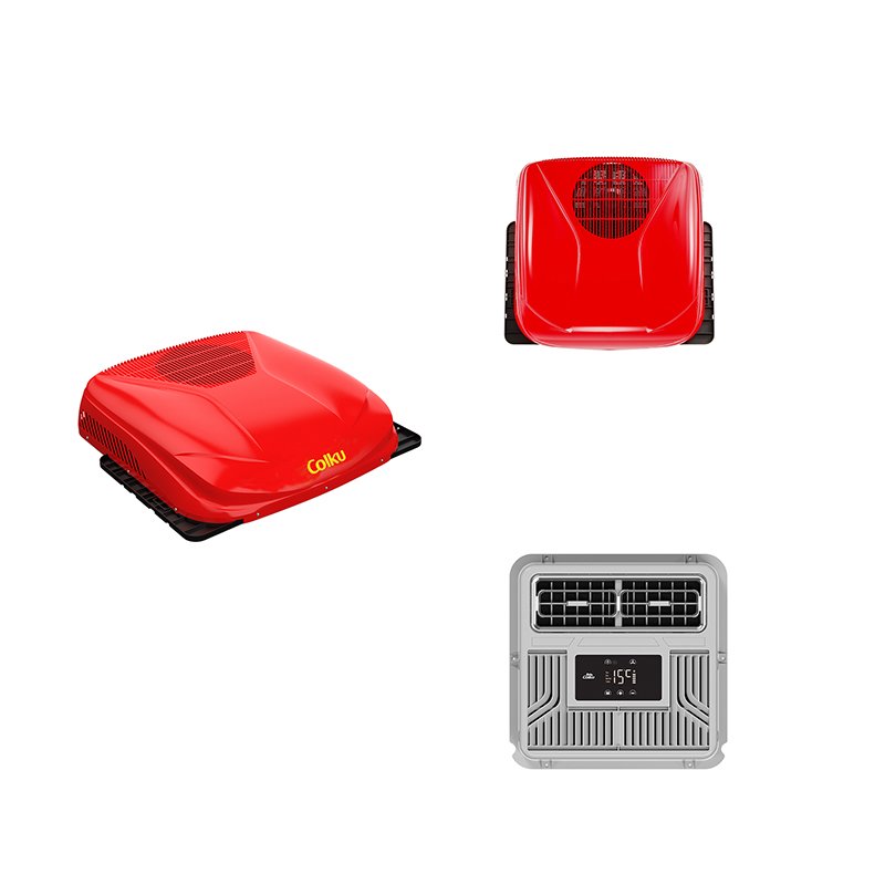 24V DC Auto Parking Air Conditioner 7480 BTU Truck Cab AC with Electric Compressor