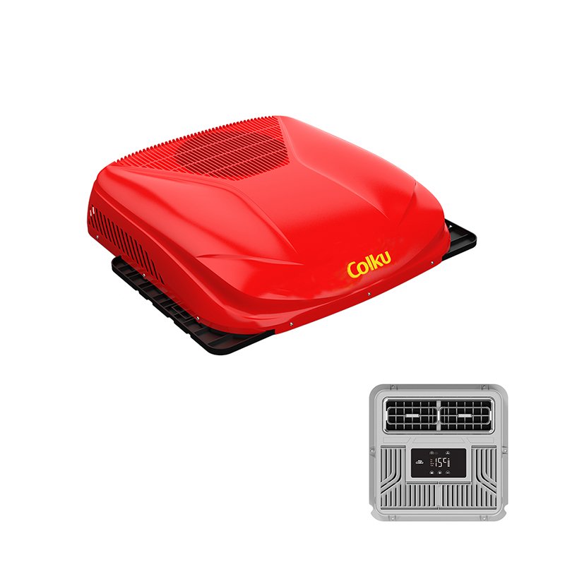 24V DC Auto Parking Air Conditioner 7480 BTU Truck Cab AC with Electric Compressor