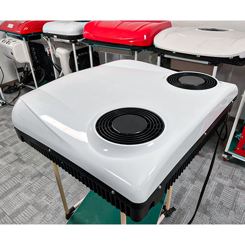 Battery AC System 24V 12 Volt Rooftop Parking Roof Air Conditioning for Electric Truck Roof Van caravan Air Conditioner 12v